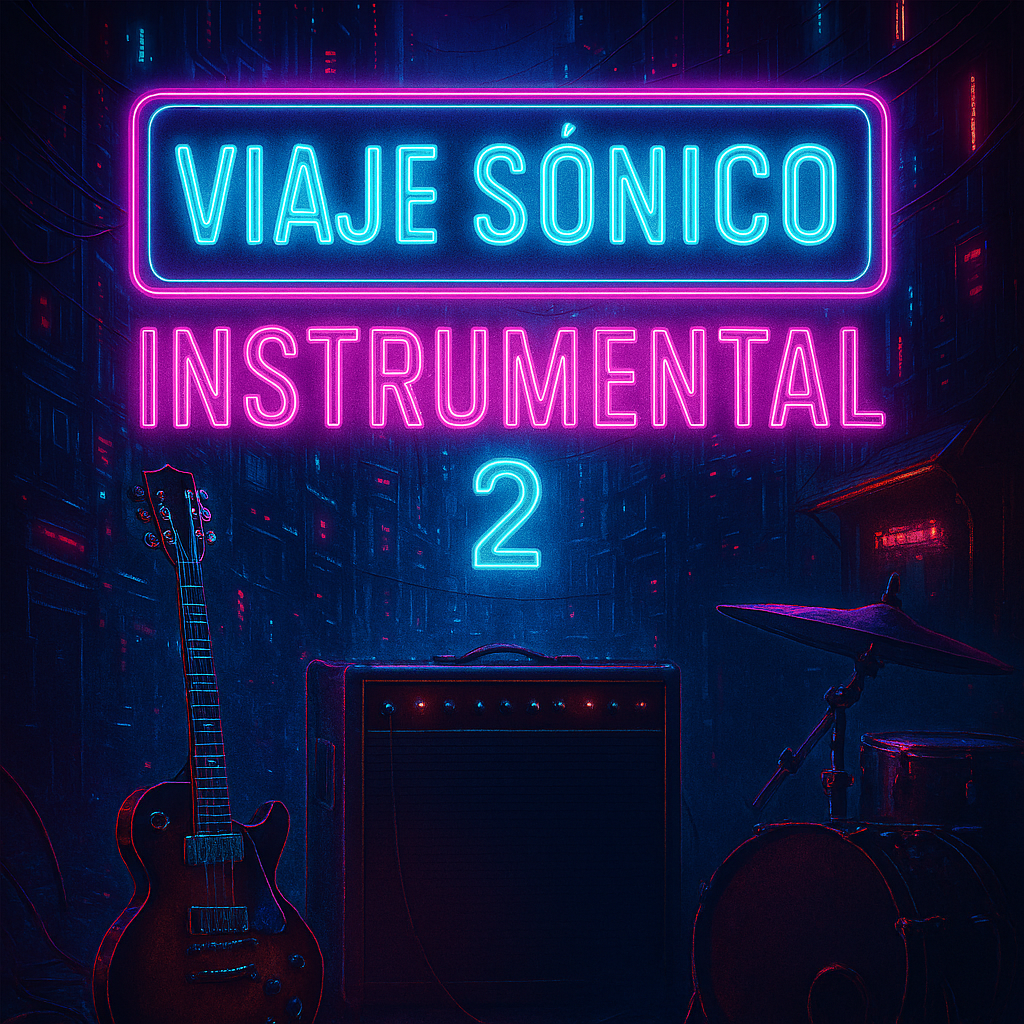 Portada del disco - Viaje Sónico instrumental 2